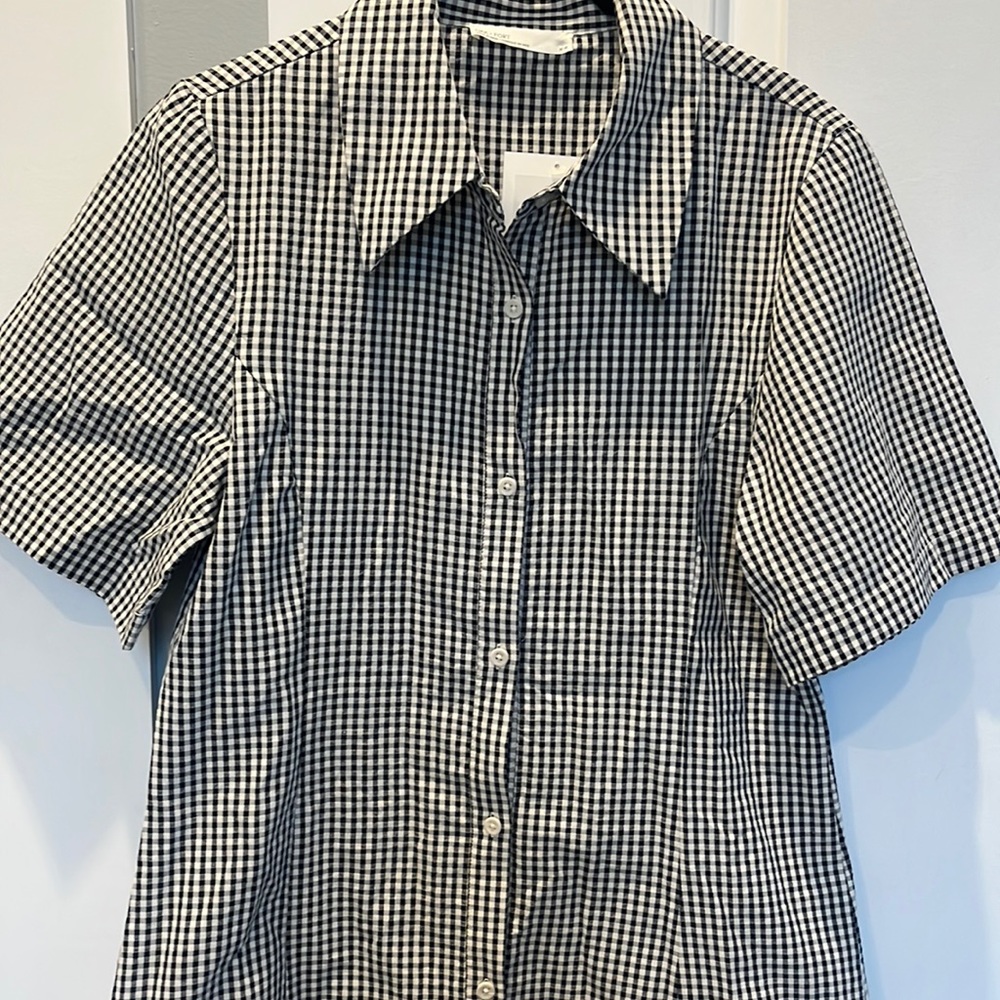 Black and white oak + fort dress
